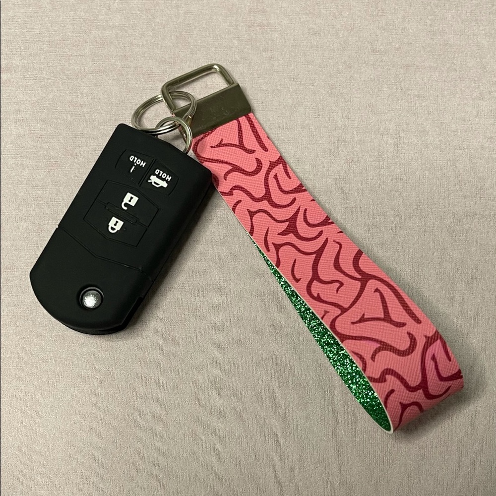 Zombie Brains Keychain